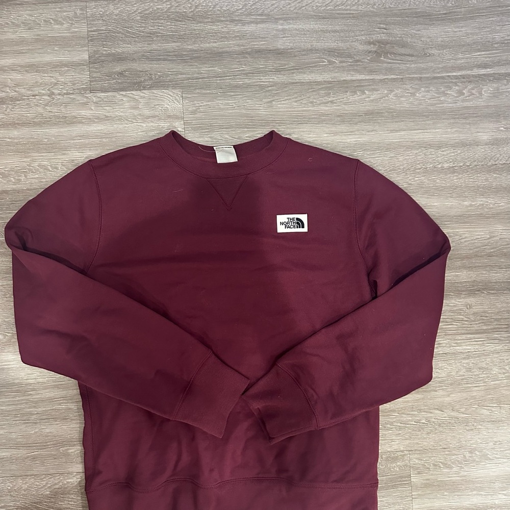 The North Face Red Crewneck Sweater for Casual Wear